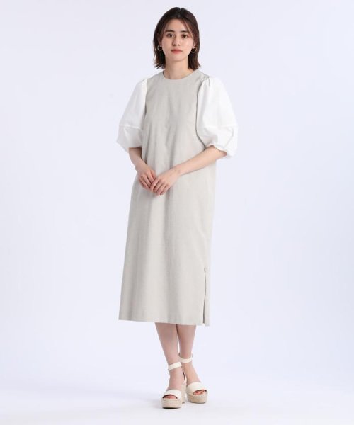 セール Maglie Par Ef De ボリュームスリーブドッキングワンピース マーリエ パー エフデ Maglie Par Ef De D Fashion セール Maglie Par Ef De ボリュームスリーブドッキングワンピース マーリエ パー エフデ Maglie Par Ef De D Fashion