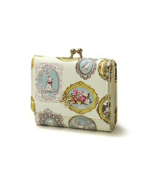 ポール ジョー アクセソワ Paul Joe Accessoires ポールアンドジョー メダイユ 三つ折り 口金ミニ財布 がま口財布 Pja W392 ポール ジョー アクセソワ Paul Joe Accessoires D Fashion