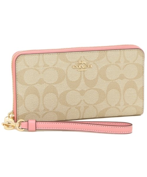 クーポン コーチ アウトレット 長財布 シグネチャー ベージュ ピンク レディース Coach C4452 Imsdj コーチ Coach D Fashion クーポン コーチ アウトレット 長財布 シグネチャー ベージュ ピンク レディース Coach C4452 Imsdj コーチ Coach D Fashion