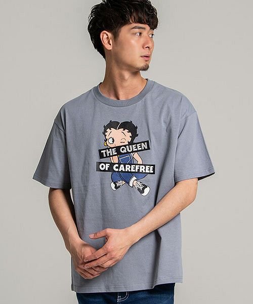 Betty Boop 刺繍ワッペン プリントクルーネック半袖ビッグtシャツ ブランド おしゃれ カットソー ベティちゃん ベティ ブープ ベティ ブープ Betty Boop D Fashion Betty Boop 刺繍ワッペン プリントクルーネック半袖ビッグtシャツ ブランド おしゃれ カットソー ベティちゃん ベティ ブープ ベティ ブープ Betty Boop D Fashion