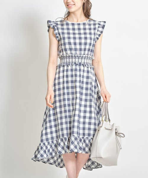 セール30 Off ウエストシャーリングパール装飾バックリボンギンガムチェックワンピース トッコクローゼット Tocco Closet D Fashion セール30 Off ウエストシャーリングパール装飾バックリボンギンガムチェックワンピース トッコクローゼット Tocco Closet D Fashion