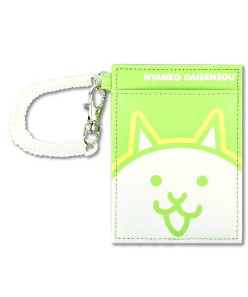 にゃんこ大戦争 パスケース 定期入れ カードケース 定期 合皮 カード 2枚 縦 コイルチェーン 猫 ねこ ネコ グッズ ブランド かわいい 人気 ランナー Runner D Fashion にゃんこ大戦争 パスケース 定期入れ カードケース 定期 合皮 カード 2枚 縦 コイルチェーン 猫 ねこ ネコ グッズ ブランド かわいい 人気 ランナー Runner D Fashion