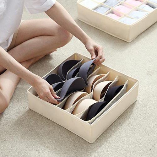 クーポン セール30 Off 下着収納 7マス仕切りブラジャー 収納ケース 折りたたみ 衣類収納 引き出し 仕切り付き 仕切り収納 下着 収納 整理 収納ケース ショッピングゴー Shoppinggo D Fashion クーポン セール30 Off 下着収納 7マス仕切りブラジャー 収納ケース 折りたたみ 衣類収納 引き出し 仕切り付き 仕切り収納 下着 収納 整理 収納ケース ショッピングゴー Shoppinggo D Fashion