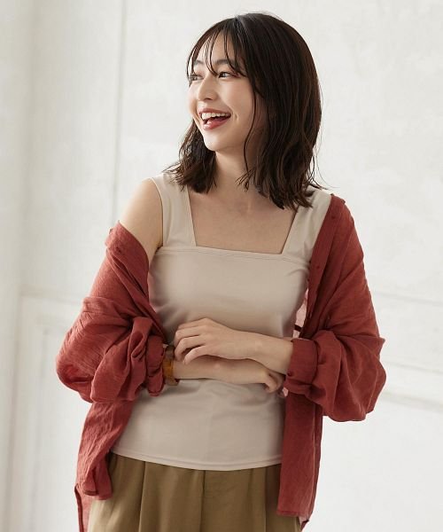 セール Petitcoat ブラ紐隠しインナータンクトップ C5472 神戸レタス Kobe Lettuce D Fashion