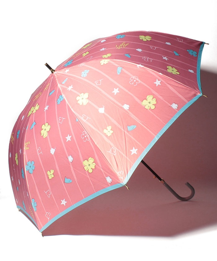 セール 50%OFF】耐風傘 花と海(503796886) | ランバンオンブルー