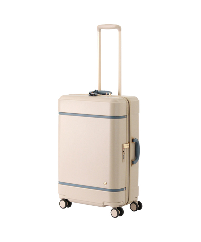 エース ハント スーツケース Mサイズ 50L ストッパー付き かわいい