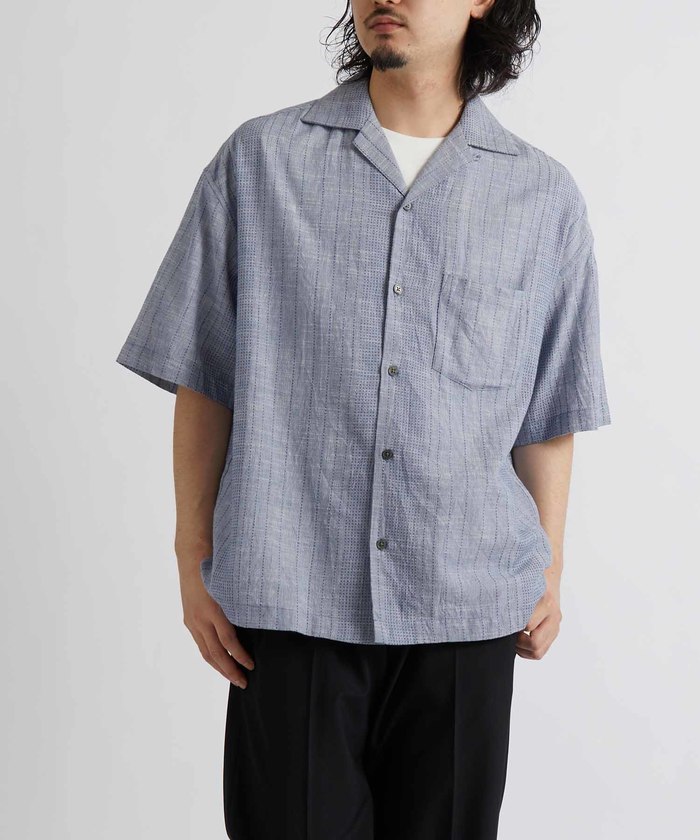 【s.s5さん専用】ADAM ET ROPE' オープンカラーシャツ ADAM ET ROPÉ FEMME(アダム エ ロペ ファム) / バックオープン