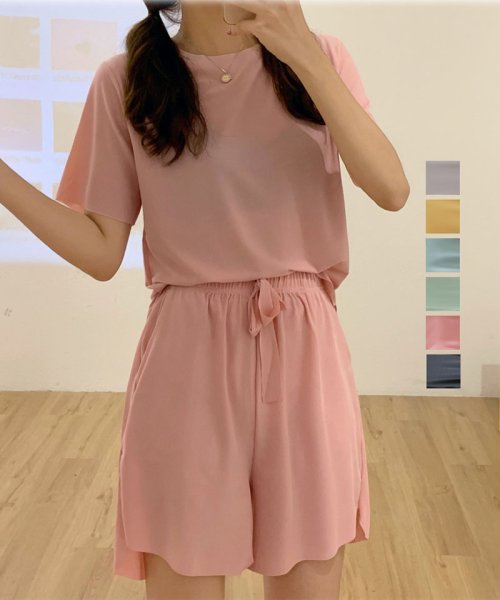 セール ルームウェア 上下セット セットアップ パジャマ 接触冷感 レディース Tシャツ 半袖 ワイドパンツ ロングパンツ 綿 コットン 部屋着 寝間着 ショッピングゴー Shoppinggo D Fashion セール ルームウェア 上下セット セットアップ パジャマ 接触冷感 レディース Tシャツ 半袖 ワイドパンツ ロングパンツ 綿 コットン 部屋着 寝間着 ショッピングゴー Shoppinggo D Fashion
