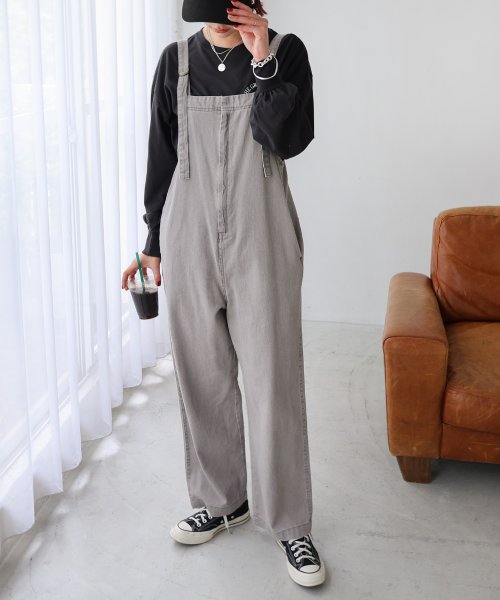 コットンツイルフロントジップサロペット オールインワン ワンピース アンドミー And Me D Fashion コットンツイルフロントジップサロペット オールインワン ワンピース アンドミー And Me D Fashion