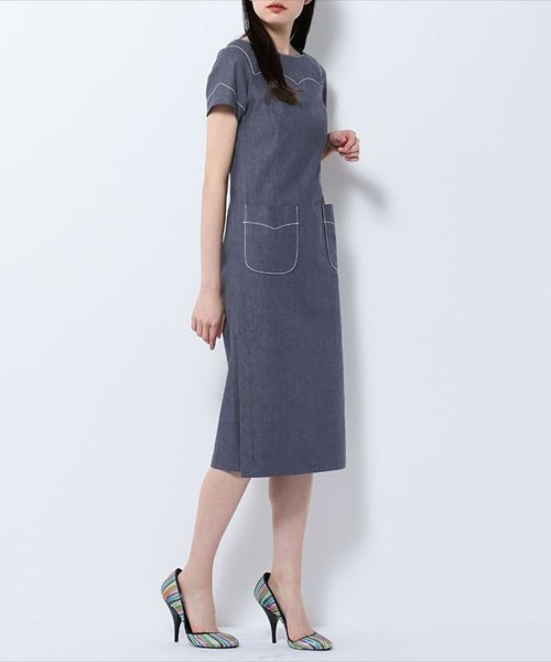 セール 49av Junko Shimada デニムワンピース ジュンコシマダ Junko Shimada D Fashion