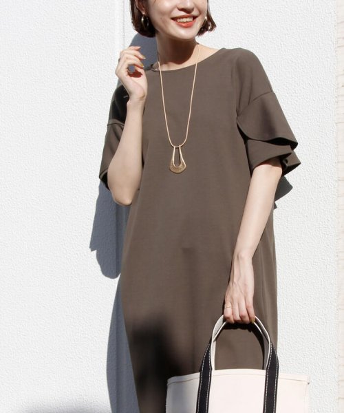 クーポン セール 30 Off フリル袖ポンチワンピース ノーリーズ Nolley S D Fashion クーポン セール 30 Off フリル袖ポンチワンピース ノーリーズ Nolley S D Fashion