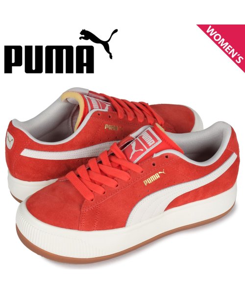 Puma プーマ スウェード マユ アップ スニーカー レディース スエード Suede Mayu Up オレンジ 02 プーマ Puma D Fashion