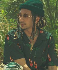 razz/ラズ RAZZ RAZZIS バラ総柄オープンカラーシャツ メンズ ラズ ブランド おしゃれ 半袖 トップス 開襟シャツ 薔薇/504106231