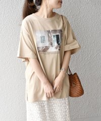 SHIPS WOMEN/* オーガニックコットン フォト ショート スリーブ TEE 24SS ◇/503958934