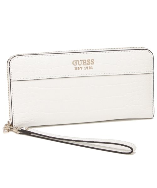 ゲス 長財布 ケイティー エキゾチックス ホワイト マルチ レディース Guess Cg Chl ゲス Guess D Fashion