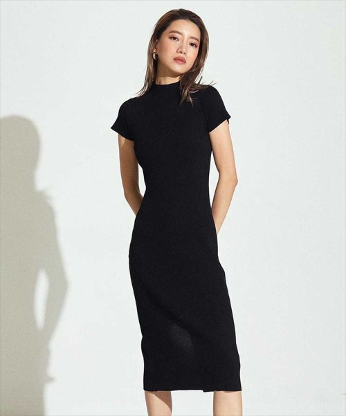 クーポン リブニットロングワンピース アナップ Anap D Fashion