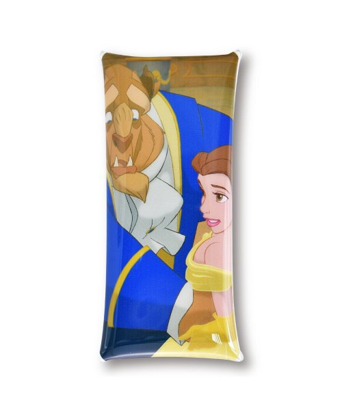 ディズニー ペンケース 筆箱 小物入れ クリアマルチケース Lサイズ ベル 美女と野獣 キャラクター かわいい 可愛い シンプル トレンド 多機能 人気 洗える ランナー Runner D Fashion