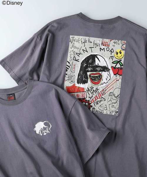 ディズニー クルエラ アートプリントtシャツ Disney Disney D Fashion ディズニー クルエラ アートプリントtシャツ Disney Disney D Fashion