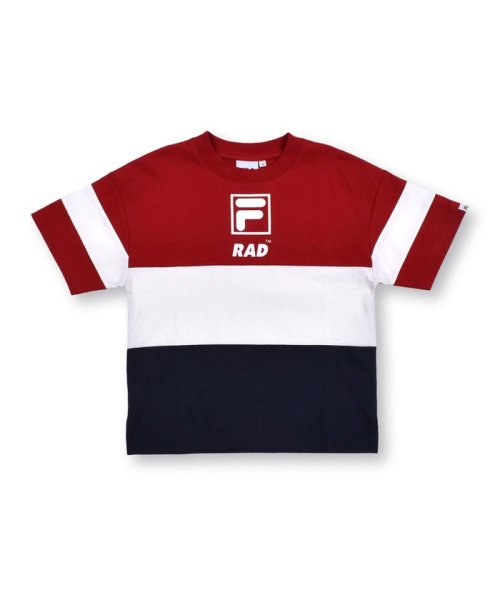 セール Fila Radcustom カラー切り替え ロゴマーク Tシャツ ラッドカスタム Rad Custom D Fashion