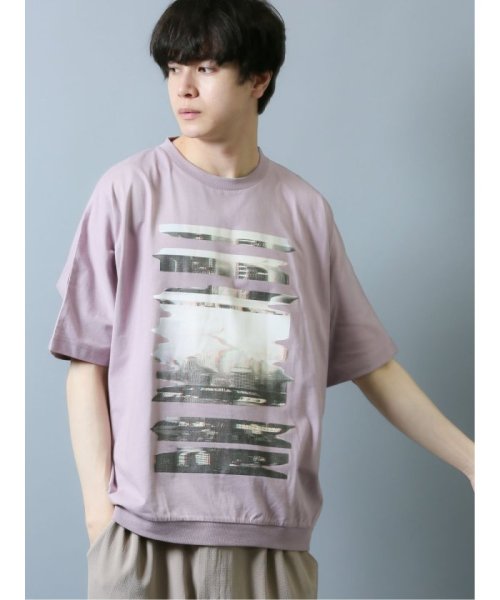 セール】グラフィックアート タックイン半袖BIGTシャツ(504113244) セマンティックデザイン(semanticdesign) d  fashion