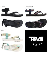 TEVA/Teva テバ サンダル オリジナル レディース メンズ WOMENS ORIGINAL SANDAL ブラック トープ 黒 1003986/503018060