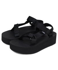 TEVA/Teva テバ サンダル レディース 厚底 フラットフォーム ユニバーサル W FLATFORM UNIVERSAL スポーツサンダル ビーチサンダル ブラック/503018223