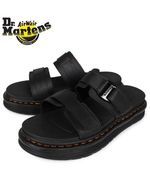 ドクターマーチン Dr Martens サンダル スライドサンダル ストラップサンダル チルトン メンズ Chilton ブラック 黒 ドクターマーチン Dr Martens D Fashion