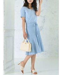 Rvate/アールベート Rvate カシュクール サマーニット 半袖 ワンピース ロングスカート/504113086