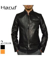 Haruf/ハルフ Haruf 馬革 レザージャケット ライダースジャケット 革ジャン メンズ シングルライダース ホースハイド おしゃれ 秋冬 春 メンズアウター UK3/504120529