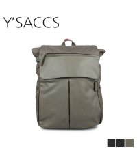 Y’SACCS/イザック Y’SACCS リュック バッグ バックパック レディース 撥水 NYLON COWHIDE RUCKSACK L ブラック ネイビー グレージュ 黒/503926568