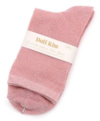 DollKiss/ドール キス Doll Kiss ＼販売累計45000枚越え／26色展開ラメ無地クルーソックス 靴下/504123433