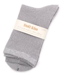 DollKiss/ドール キス Doll Kiss ＼販売累計45000枚越え／26色展開ラメ無地クルーソックス 靴下/504123433