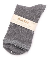 DollKiss/ドール キス Doll Kiss ＼販売累計45000枚越え／26色展開ラメ無地クルーソックス 靴下/504123433