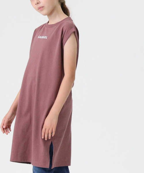 カンゴール ライトオン限定 ボックスノースリーブワンピース Kangol Kangol D Fashion カンゴール ライトオン限定 ボックスノースリーブワンピース Kangol Kangol D Fashion
