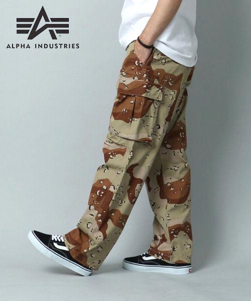 ALPHA INDUSTRIES　カーゴパンツ　キャンプ　サバゲー