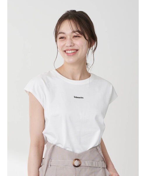 ミニロゴノースリーブtシャツ アースミュージック エコロジー Earth Music Ecology D Fashion