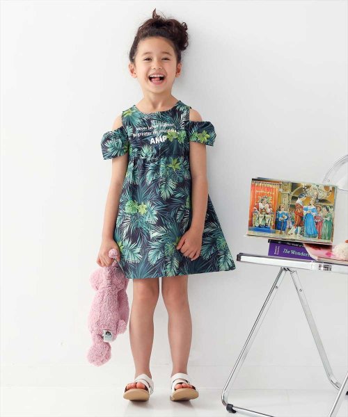 セール リーフ柄ワンピース アナップキッズ Anap Kids D Fashion セール リーフ柄ワンピース アナップキッズ Anap Kids D Fashion