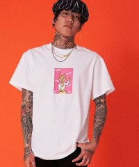 razz/RAZZIS ハッピーラビットクルーネック半袖ビッグTシャツ メンズ ラズ ブランド おしゃれ トップス カットソー ラッパー プリント/504126195