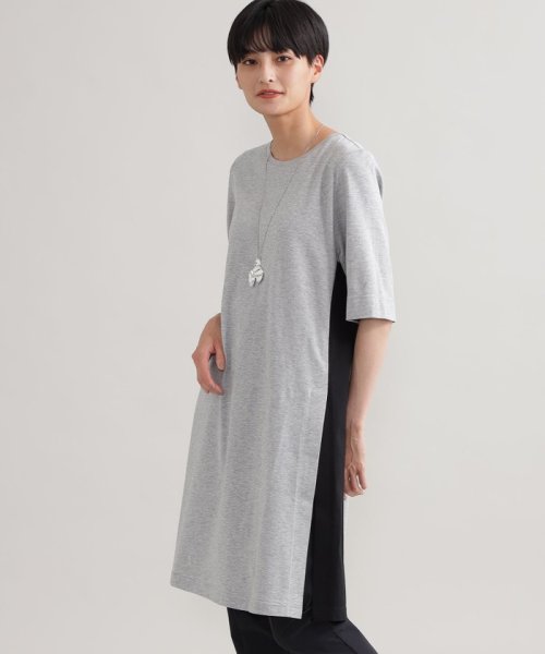 22年最新海外 ウォッシャブル バイカラースリットロングtシャツ カットソー Tシャツ Www Comisariatolosandes Com