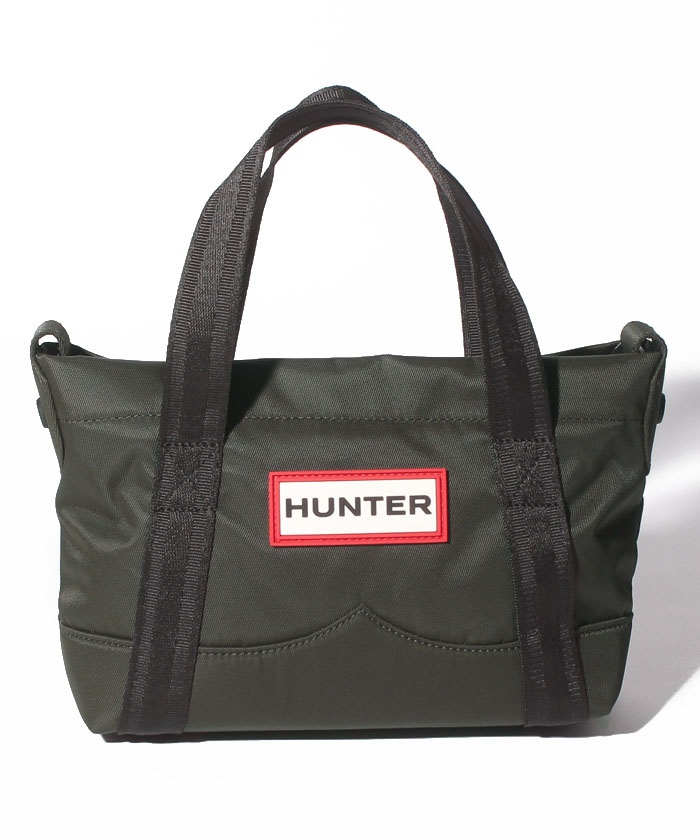 ナイロントップクリップ トート ミニ(504114625) | ハンター(HUNTER) - d fashion