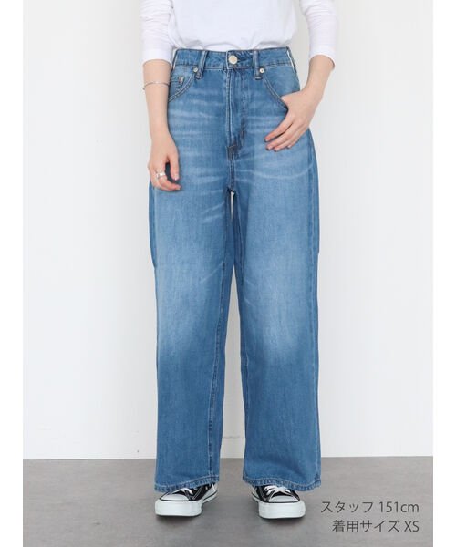 Web限定 小柄女性向け セミワイドデニム アメリカン ホリック American Holic D Fashion Web限定 小柄女性向け セミワイドデニム アメリカン ホリック American Holic D Fashion