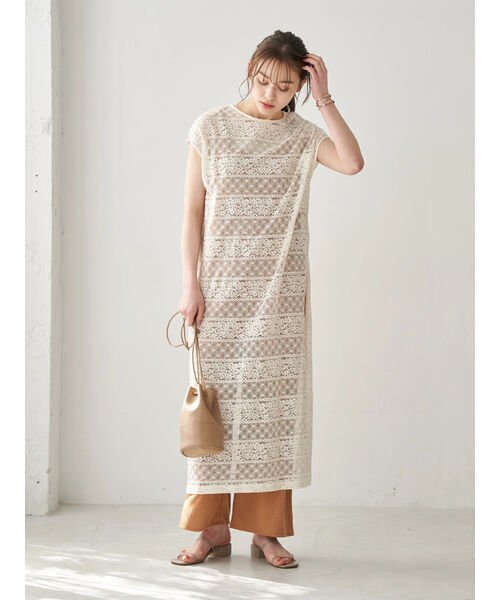 セール 50 Off Set2点レースワンピース サロペット アースミュージック エコロジー Earth Music Ecology D Fashion セール 50 Off Set2点レースワンピース サロペット アースミュージック エコロジー Earth Music Ecology D Fashion
