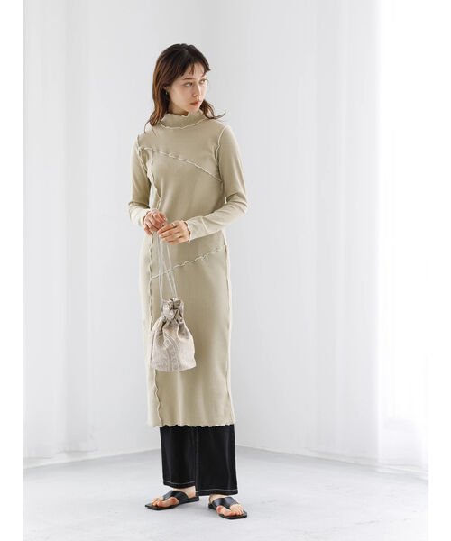セール 70 Off リブメローワンピース コエ Koe D Fashion セール 70 Off リブメローワンピース コエ Koe D Fashion