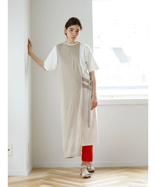 セール52 Off Set ダブルベルトロングベスト Tシャツワンピ コエ Koe D Fashion セール52 Off Set ダブルベルトロングベスト Tシャツワンピ コエ Koe D Fashion