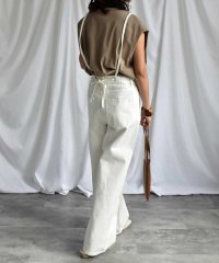 ARGO TOKYO/Suspender denim pants 22019　サスペンダーデニムパンツ　サスペンダーパンツ　デニムパンツ　ロングデニム　ロングパンツ　ストレートデニム/504129017