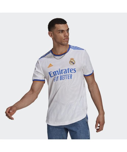レアル マドリード 21 22 ホーム オーセンティック ユニフォーム Real Madrid 21 22 Home Authentic Jersey アディダス Adidas D Fashion