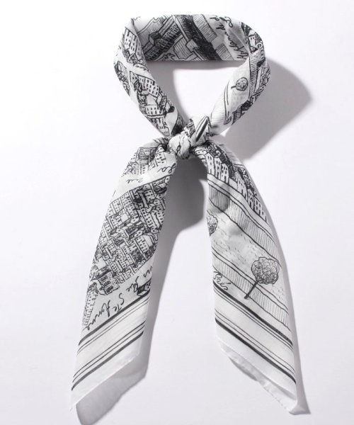 Kg25 Echarpe Rue Du Jour スカーフ アニエスベー ファム Agnes B Femme D Fashion