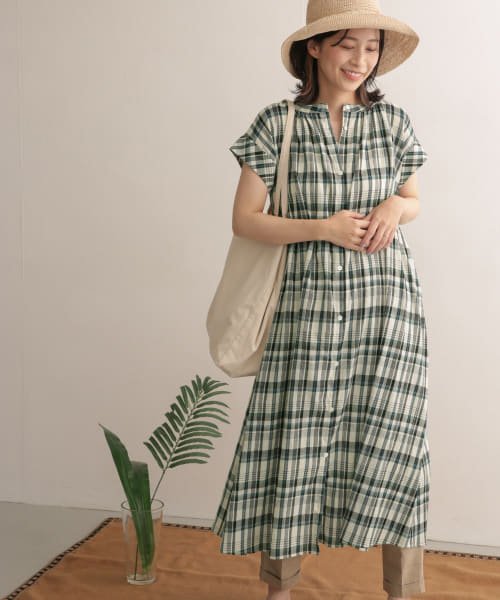 セール ランダムピッチチェック2wayワンピース アーバンリサーチドアーズ Urban Research Doors D Fashion セール ランダムピッチチェック2wayワンピース アーバンリサーチドアーズ Urban Research Doors D Fashion