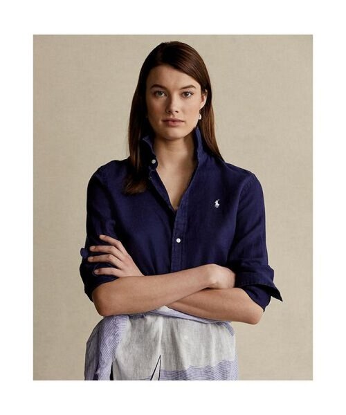 リラックスド フィット リネン シャツ Polo Ralph Lauren Polo Ralph Lauren D Fashion