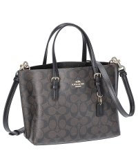 COACH/コーチ C4250 ミニトートバッグ 2WAYショルダー付 MOLLIE TOTE 25 PVCシグネチャー レディース/504133290